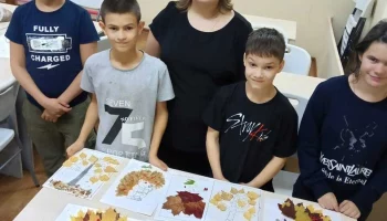 Творчество, рожденное природой: выставка работ из природных материалов.